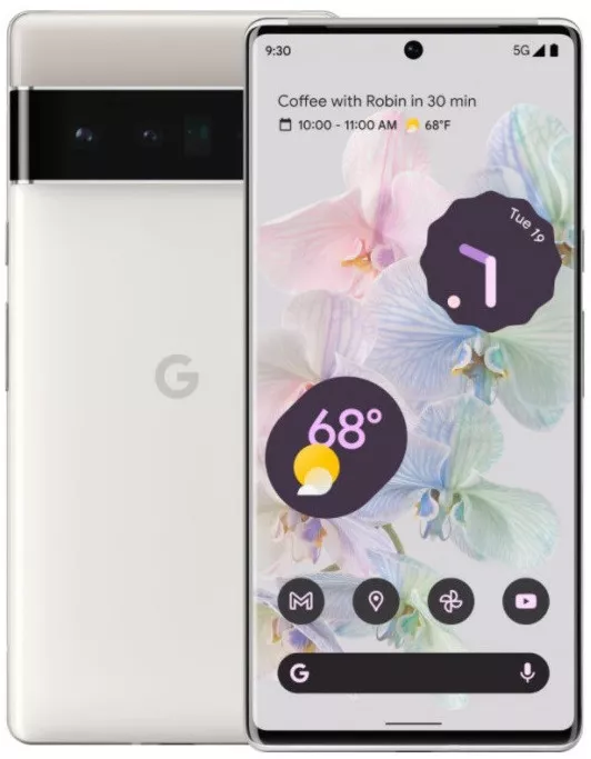 Смартфон Google Pixel 6a 6/128 ГБ USA, nano SIM+eSIM, светло-серый